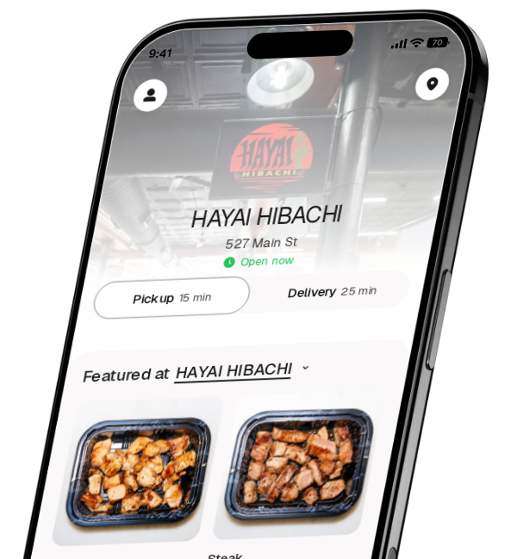 HAYAI HIBACHI app preview